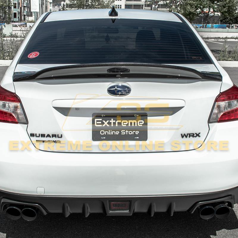 Extreme Online Store [15 - 21 WRX/STI] High - Kick Duckbill Rear Spoiler - JDMuscleSpoilers and WingsSPOILER-314-ABSPrimer Black