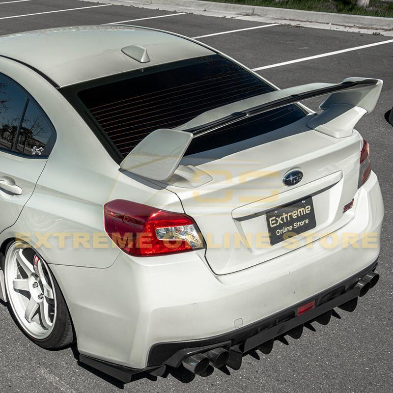 Extreme Online Store [15 - 21 WRX/STI] Rear Gurney Flap Spoiler Extension - JDMuscleSpoilers and WingsSPOILER-197-ABSPrimer Black