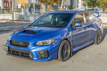 Extreme Online Store [18 - 21 WRX/STI] CS Front Mesh Grille Vent Cover - JDMuscleGrillesGRILL-318-ABSMatte Black