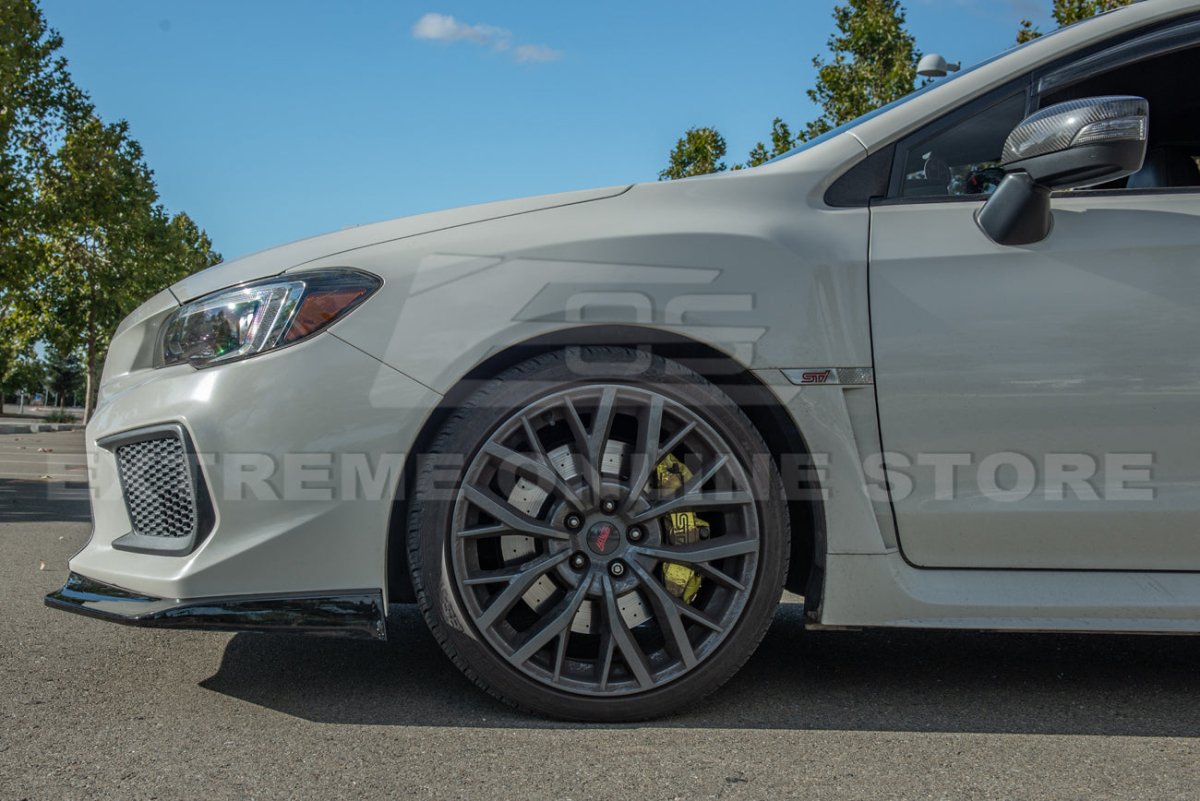 Extreme Online Store [18 - 21 WRX/STi] CS Front Splitter Lip Ground Effect - JDMuscleFront LipsFLIP-179-V2-ABSGlossy Black