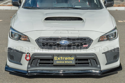 Extreme Online Store [18 - 21 WRX/STi] CS Front Splitter Lip Ground Effect - JDMuscleFront LipsFLIP-179-V2-ABSGlossy Black