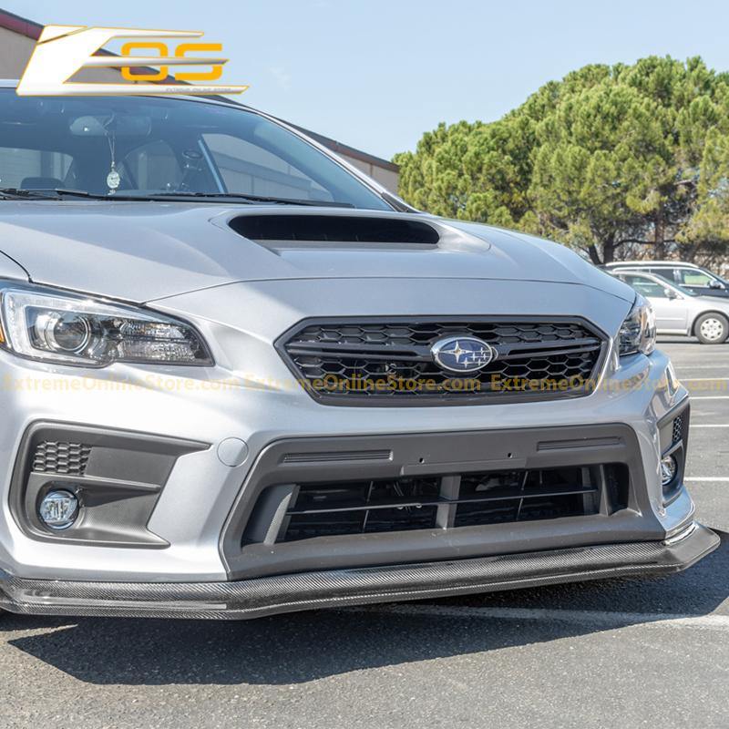 Extreme Online Store [18 - 21 WRX/STi] CS Front Splitter Lip Ground Effect - JDMuscleFront LipsFLIP-179-CFLKHydro Dipped Carbon