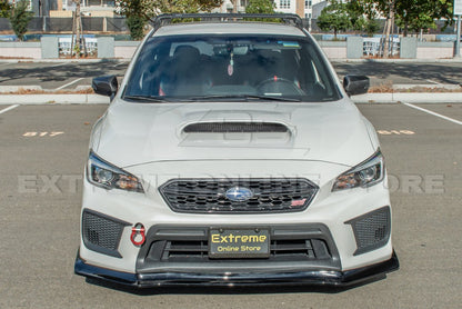 Extreme Online Store [18 - 21 WRX/STi] CS Front Splitter Lip Ground Effect - JDMuscleFront LipsFLIP-179-V2-ABSGlossy Black