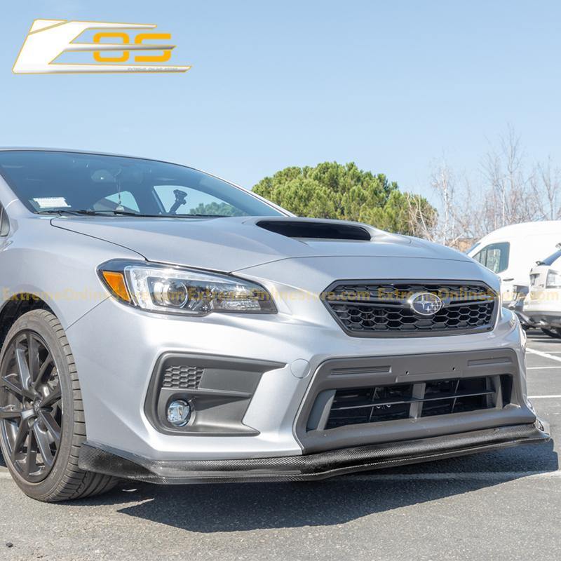 Extreme Online Store [18 - 21 WRX/STi] CS Front Splitter Lip Ground Effect - JDMuscleFront LipsFLIP-179-CFLKHydro Dipped Carbon