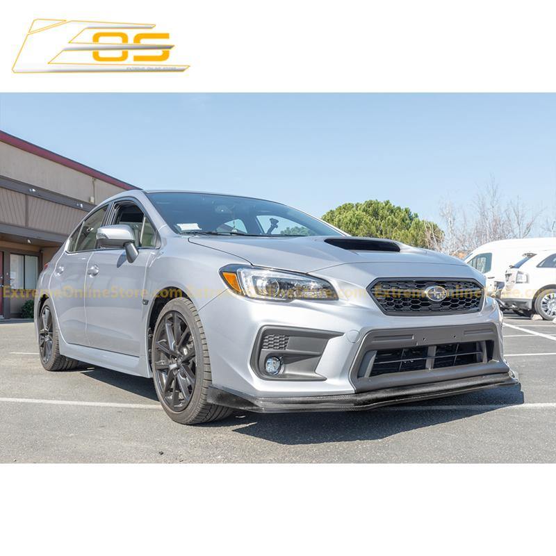 Extreme Online Store [18 - 21 WRX/STi] CS Front Splitter Lip Ground Effect - JDMuscleFront LipsFLIP-179-CFLKHydro Dipped Carbon
