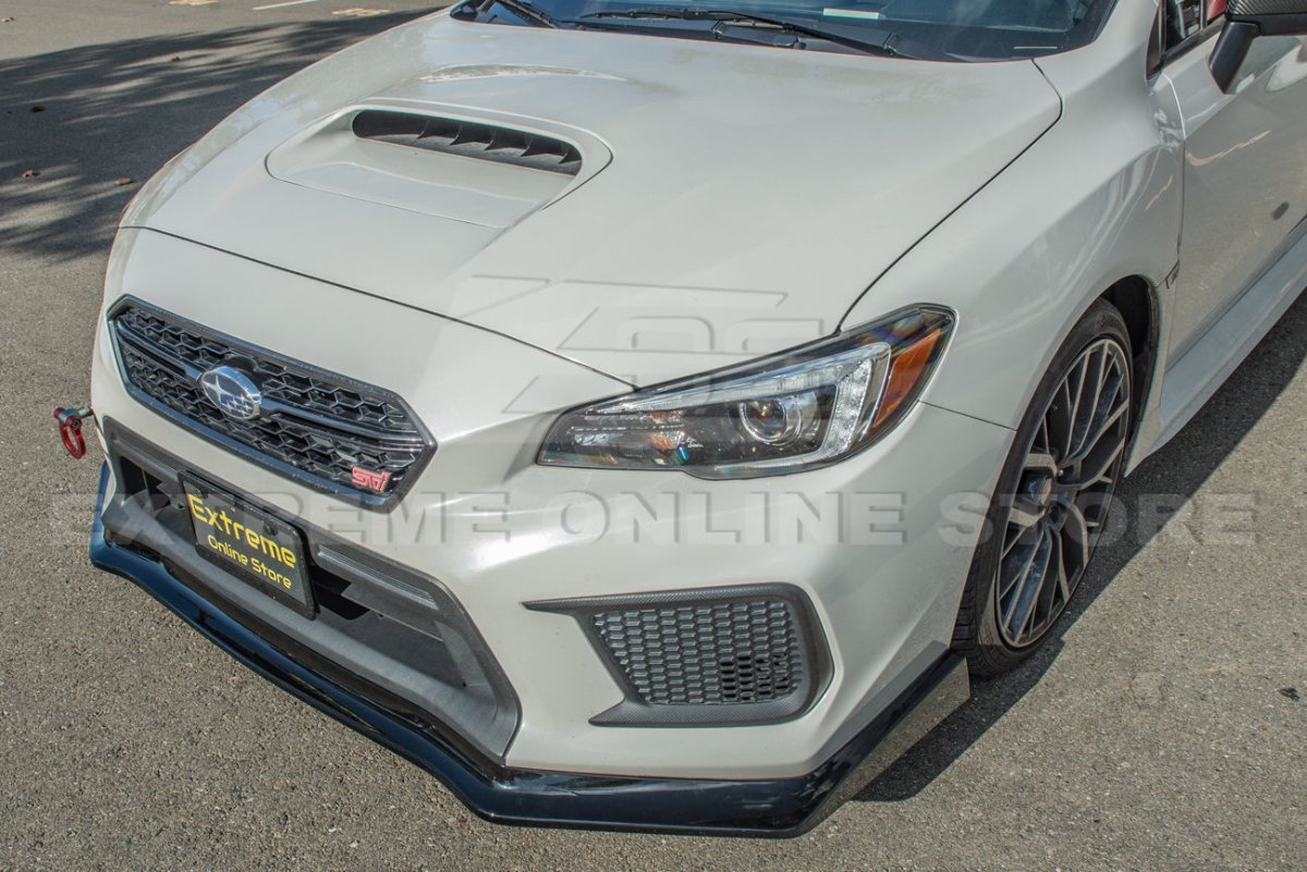 Extreme Online Store [18 - 21 WRX/STi] CS Front Splitter Lip Ground Effect - JDMuscleFront LipsFLIP-179-V2-ABSGlossy Black