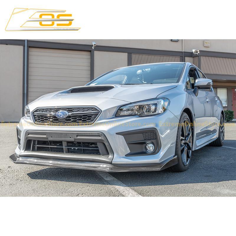 Extreme Online Store [18 - 21 WRX/STI] CS Front Splitter & Side Skirts - JDMuscleFront LipsFLIP-179-PU_SS-289-PUPrimer Black