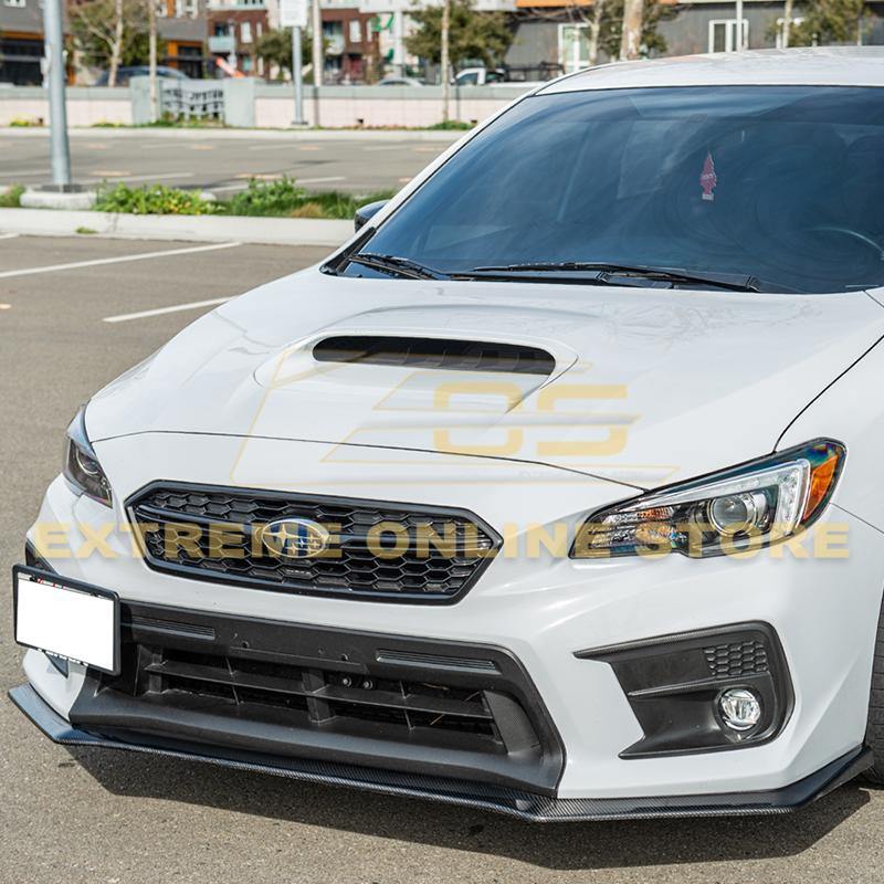 Extreme Online Store [18 - 21 WRX/STI] HT Style Front Splitter Lip Ground Effect - JDMuscleFront LipsFLIP-298-BKCFCarbon Fiber