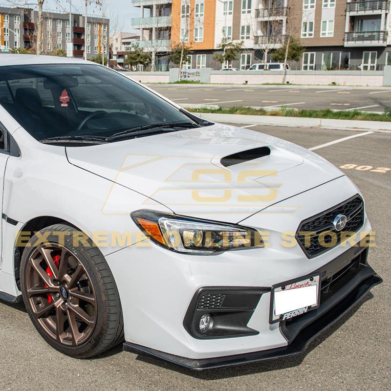 Extreme Online Store [18 - 21 WRX/STI] HT Style Front Splitter Lip Ground Effect - JDMuscleFront LipsFLIP-298-BKCFCarbon Fiber
