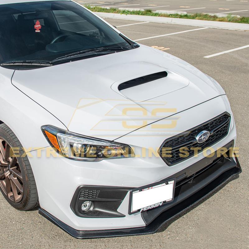 Extreme Online Store [18 - 21 WRX/STI] HT Style Front Splitter Lip Ground Effect - JDMuscleFront LipsFLIP-298-BKCFCarbon Fiber