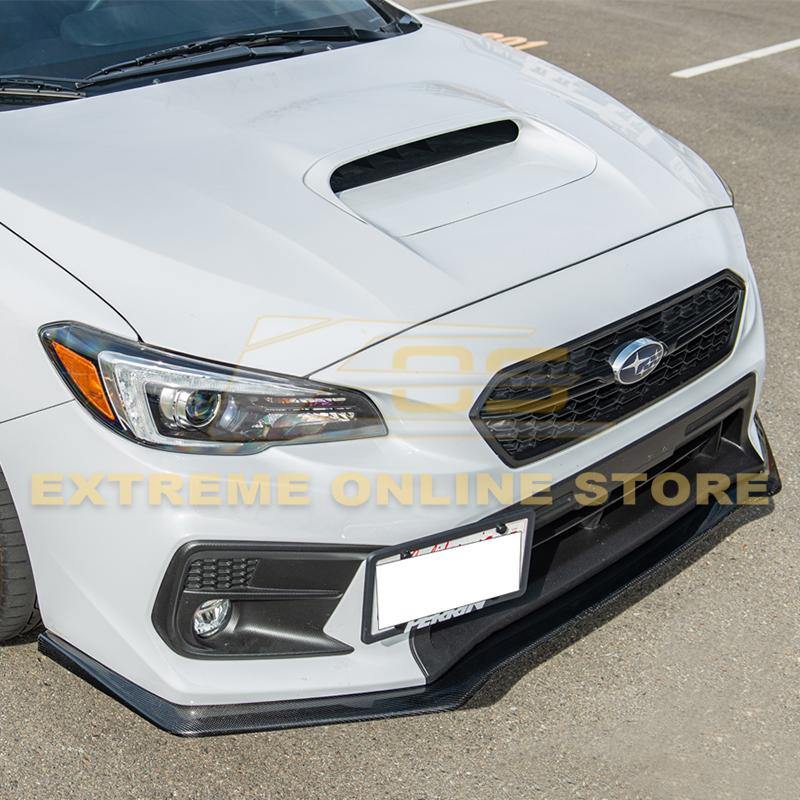 Extreme Online Store [18 - 21 WRX/STI] HT Style Front Splitter Lip Ground Effect - JDMuscleFront LipsFLIP-298-BKCFCarbon Fiber