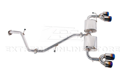 Extreme Online Store [19 - 25 Corolla Hatchback] Quad Tips Cat Back Exhaust - JDMuscleCat Back Exhaust SystemEXT-CB010Quad Tips