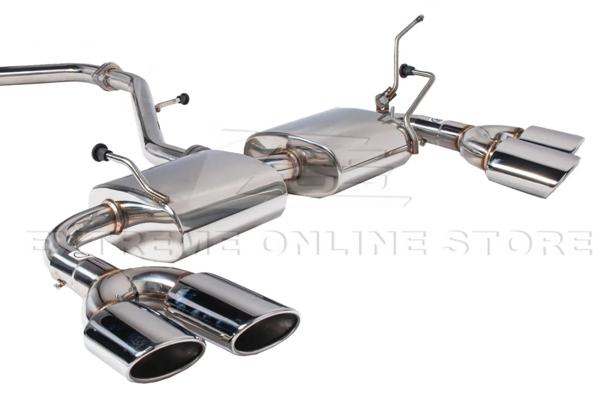 Extreme Online Store [19 - 25 Corolla Hatchback] Quad Tips Cat Back Exhaust - JDMuscleCat Back Exhaust SystemEXT-CB010Quad Tips