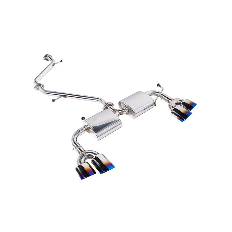 Extreme Online Store [19 - 25 Corolla Hatchback] Quad Tips Cat Back Exhaust - JDMuscleCat Back Exhaust SystemEXT-CB010Quad Tips