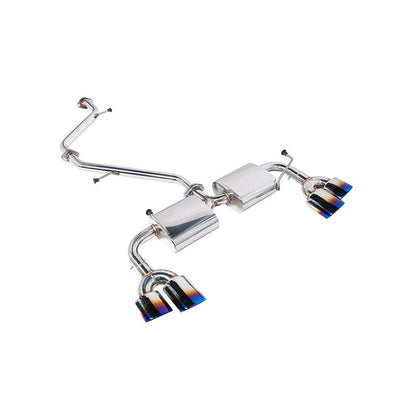 Extreme Online Store [19 - 25 Corolla Hatchback] Quad Tips Cat Back Exhaust - JDMuscleCat Back Exhaust SystemEXT-CB010Quad Tips