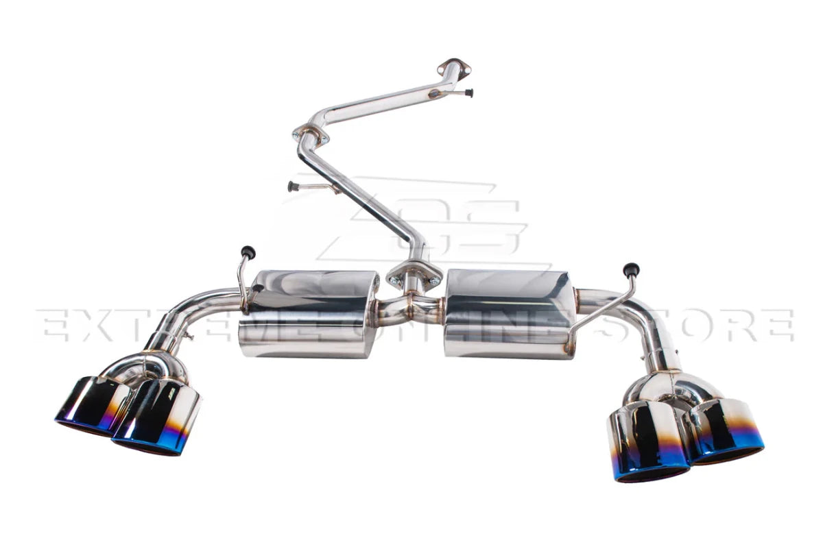 Extreme Online Store [19 - 25 Corolla Hatchback] Quad Tips Cat Back Exhaust - JDMuscleCat Back Exhaust SystemEXT-CB010Quad Tips