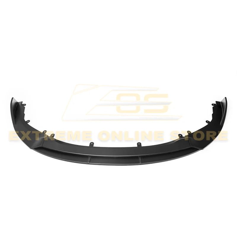 Extreme Online Store [19 - 25 Toyota Corolla Hatchback] Front Splitter Lip - JDMuscleFront LipsFLIP-235-V2-ABS4 Piece VersionPrimer Black (Unpainted)