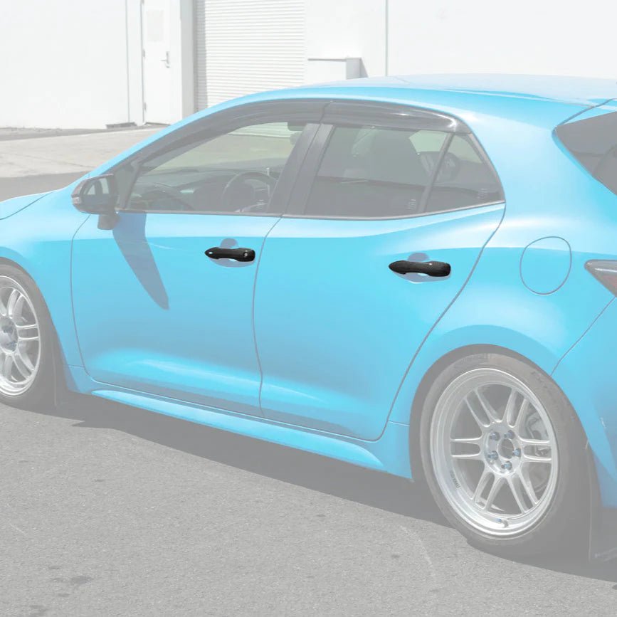 Extreme Online Store [19 - 25 Toyota Corolla] JDM Door Handle Trim Cover Pair | VENT - 1073 - BKCF - JDMuscleExterior GarnishesVENT-1073-BKCF