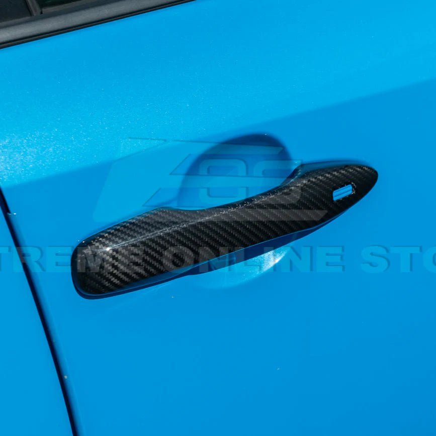 Extreme Online Store [19 - 25 Toyota Corolla] JDM Door Handle Trim Cover Pair | VENT - 1073 - BKCF - JDMuscleExterior GarnishesVENT-1073-BKCF