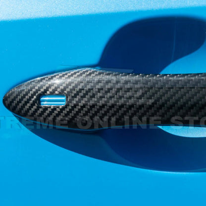 Extreme Online Store [19 - 25 Toyota Corolla] JDM Door Handle Trim Cover Pair | VENT - 1073 - BKCF - JDMuscleExterior GarnishesVENT-1073-BKCF