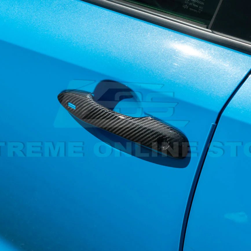 Extreme Online Store [19 - 25 Toyota Corolla] JDM Door Handle Trim Cover Pair | VENT - 1073 - BKCF - JDMuscleExterior GarnishesVENT-1073-BKCF