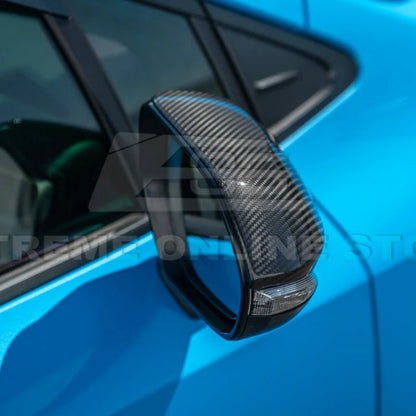 Extreme Online Store [19 - 25 Toyota Corolla] JDM Mirror Cover Cap Pair | MC - 1072 - BKCF - JDMuscleExterior GarnishesMC-1072-BKCF