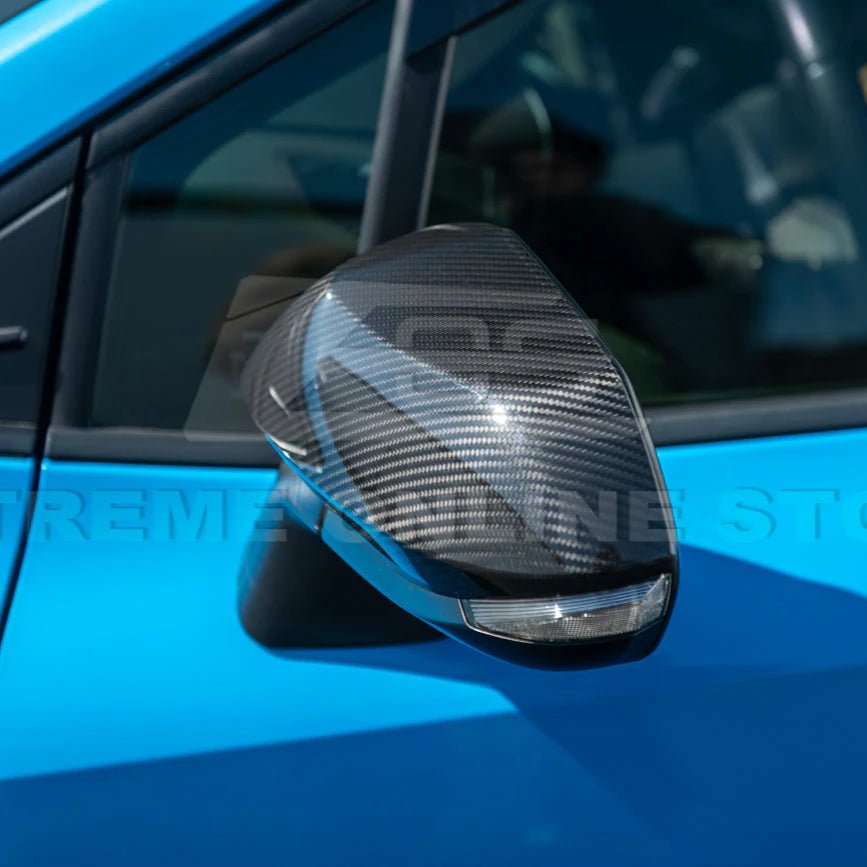 Extreme Online Store [19 - 25 Toyota Corolla] JDM Mirror Cover Cap Pair | MC - 1072 - BKCF - JDMuscleExterior GarnishesMC-1072-BKCF