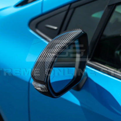 Extreme Online Store [19 - 25 Toyota Corolla] JDM Mirror Cover Cap Pair | MC - 1072 - BKCF - JDMuscleExterior GarnishesMC-1072-BKCF
