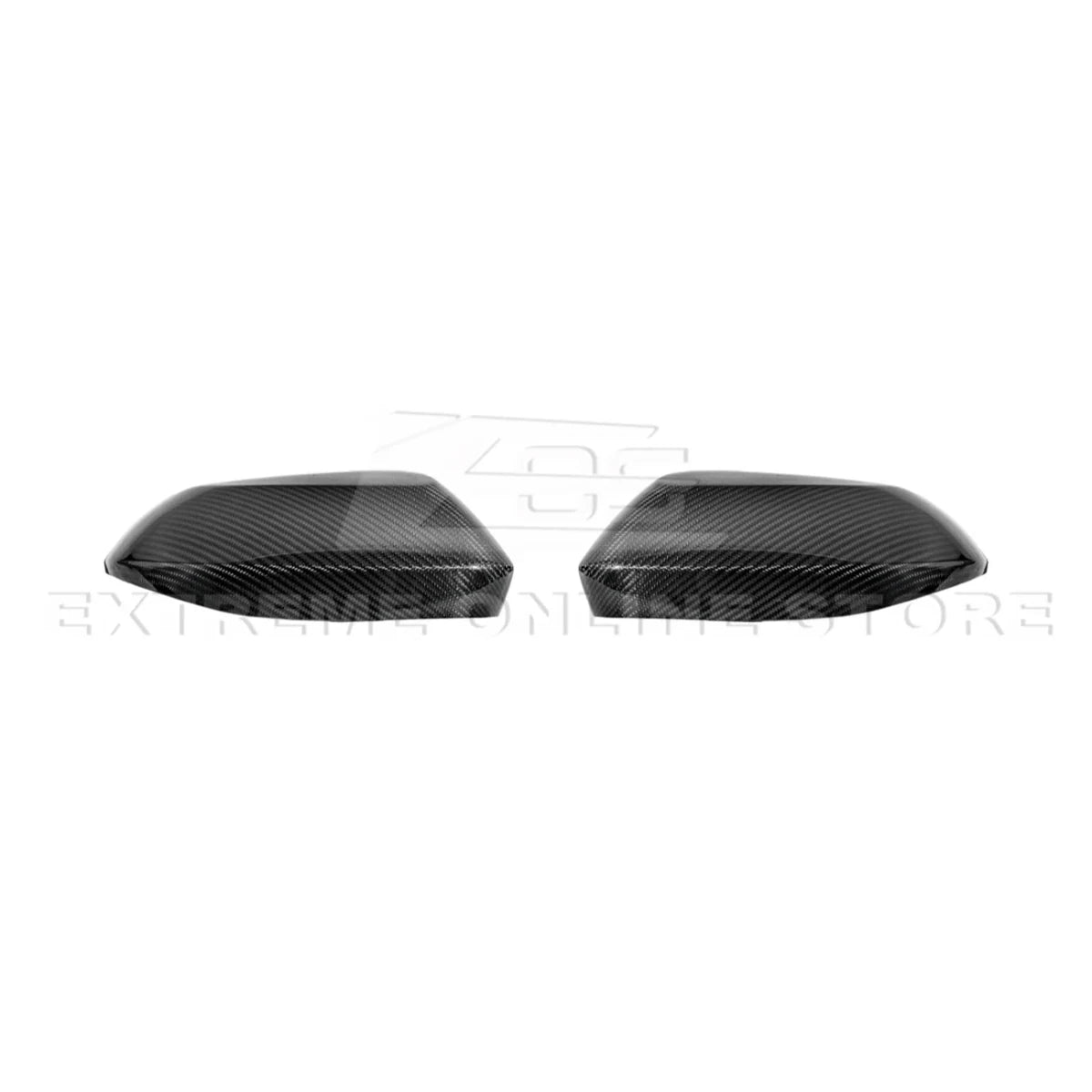 Extreme Online Store [19 - 25 Toyota Corolla] JDM Mirror Cover Cap Pair | MC - 1072 - BKCF - JDMuscleExterior GarnishesMC-1072-BKCF