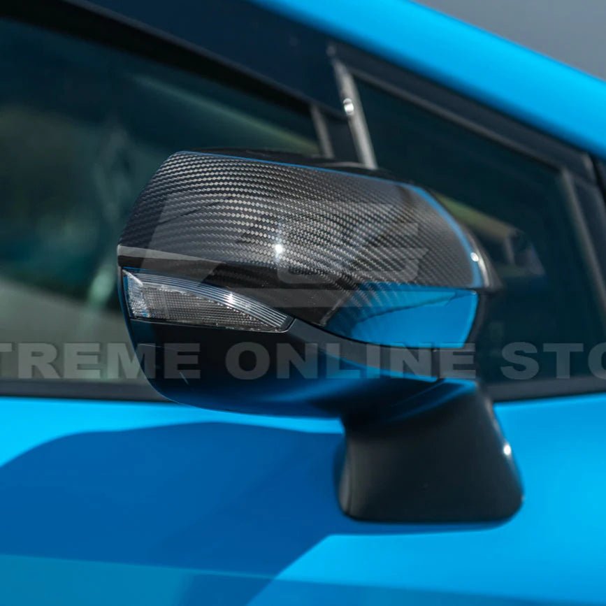 Extreme Online Store [19 - 25 Toyota Corolla] JDM Mirror Cover Cap Pair | MC - 1072 - BKCF - JDMuscleExterior GarnishesMC-1072-BKCF