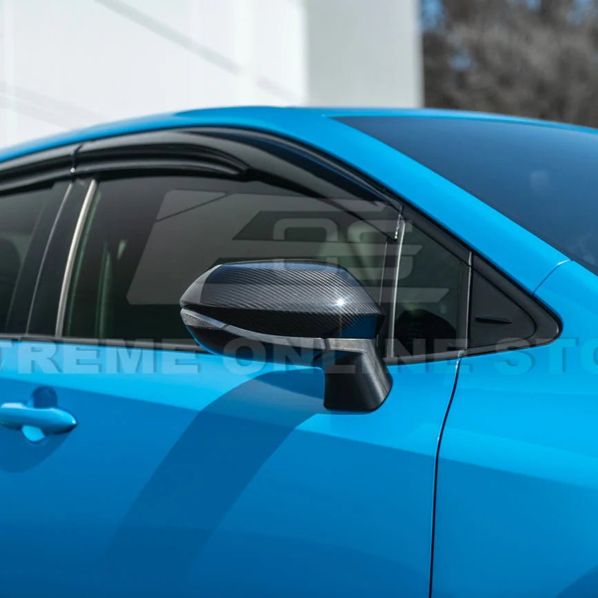 Extreme Online Store [19 - 25 Toyota Corolla] JDM Mirror Cover Cap Pair | MC - 1072 - BKCF - JDMuscleExterior GarnishesMC-1072-BKCF