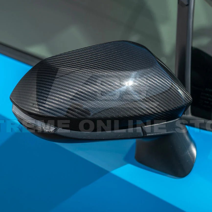 Extreme Online Store [19 - 25 Toyota Corolla] JDM Mirror Cover Cap Pair | MC - 1072 - BKCF - JDMuscleExterior GarnishesMC-1072-BKCF