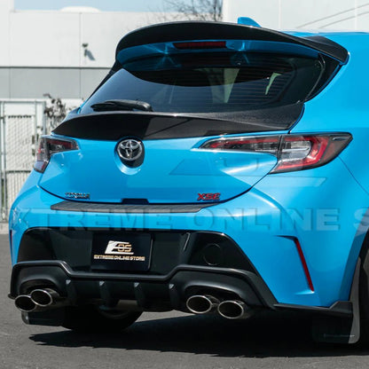 Extreme Online Store [19 - 25 Toyota GR Corolla] Rear Roof Wing Duckbill Spoiler | SPOILER - 1136 - BKCF - JDMuscleSpoilers and WingsSPOILER-1136-BKCF