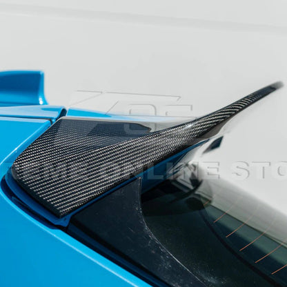 Extreme Online Store [19 - 25 Toyota GR Corolla] Rear Roof Wing Duckbill Spoiler | SPOILER - 1136 - BKCF - JDMuscleSpoilers and WingsSPOILER-1136-BKCF