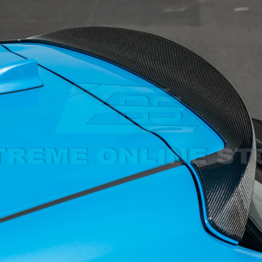 Extreme Online Store [19 - 25 Toyota GR Corolla] Rear Roof Wing Duckbill Spoiler | SPOILER - 1136 - BKCF - JDMuscleSpoilers and WingsSPOILER-1136-BKCF
