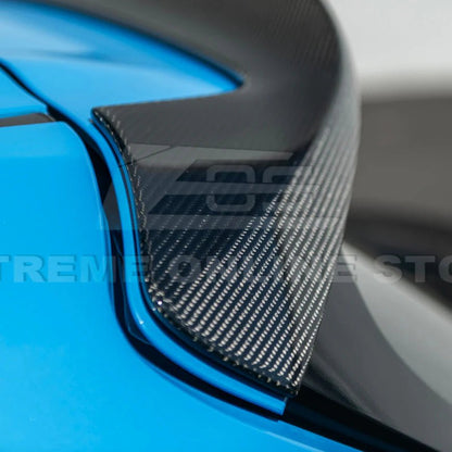 Extreme Online Store [19 - 25 Toyota GR Corolla] Rear Roof Wing Duckbill Spoiler | SPOILER - 1136 - BKCF - JDMuscleSpoilers and WingsSPOILER-1136-BKCF