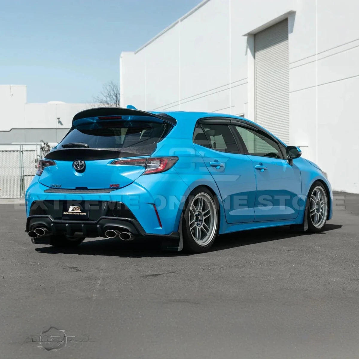 Extreme Online Store [19 - 25 Toyota GR Corolla] Rear Roof Wing Duckbill Spoiler | SPOILER - 1136 - BKCF - JDMuscleSpoilers and WingsSPOILER-1136-BKCF