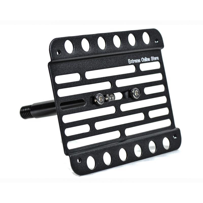 Extreme Online Store [2018 - Up WRX/STI] Tow Hook License Plate Mount Bracket - JDMuscleLicense Plate Relocation KitsL007_L-BRACKETMid SizeWRX