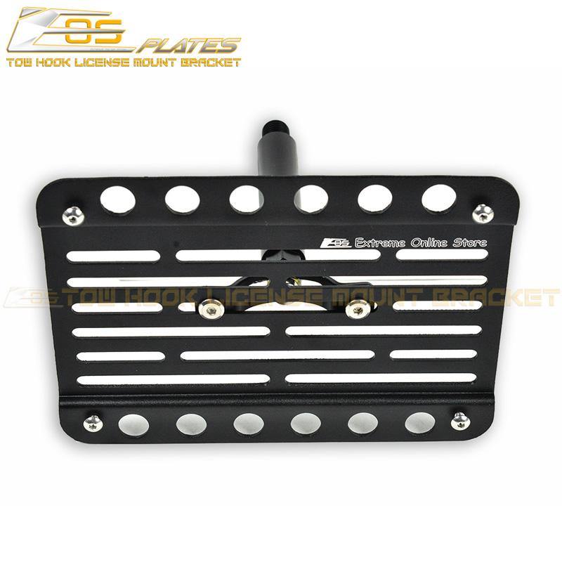 Extreme Online Store [2018 - Up WRX/STI] Tow Hook License Plate Mount Bracket - JDMuscleLicense Plate Relocation KitsL007_L-BRACKETMid SizeWRX