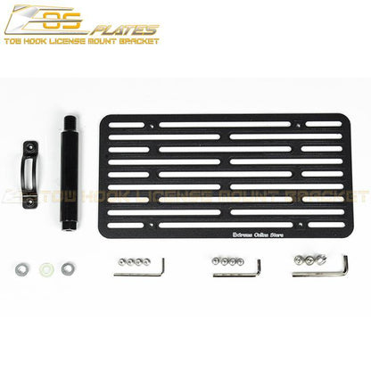 Extreme Online Store [2018 - Up WRX/STI] Tow Hook License Plate Mount Bracket - JDMuscleLicense Plate Relocation KitsL007_L-V2-BRACKETFull SizeWRX