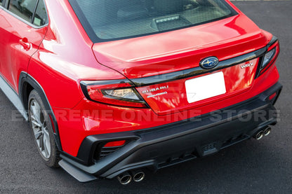 EXTREME ONLINE STORE 22 - 24 WRX PERFORMANCE REAR BUMPER APRON LIP SPLITTER - JDMuscleRear LipsRLIP-573-ABSMatte Black