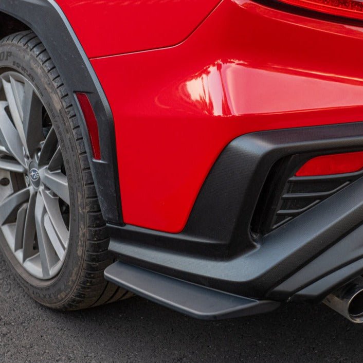 EXTREME ONLINE STORE 22 - 24 WRX PERFORMANCE REAR BUMPER APRON LIP SPLITTER - JDMuscleRear LipsRLIP-573-ABSMatte Black