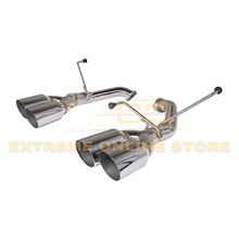 EXTREME ONLINE STORE [22 - 26 WRX] AXLE BACK MUFFLER DELETE SINGLE WALL 4" QUAD TIPS EXHAUST - JDMuscleAxle Back ExhaustsEXT-MD058Quad Tips