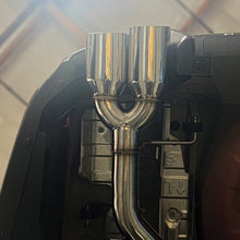 EXTREME ONLINE STORE [22 - 26 WRX] AXLE BACK MUFFLER DELETE SINGLE WALL 4" QUAD TIPS EXHAUST - JDMuscleAxle Back ExhaustsEXT-MD058Quad Tips