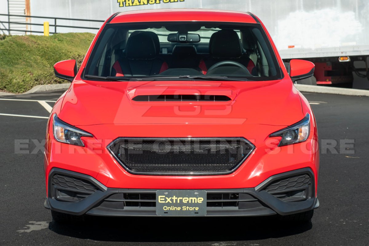 Extreme Online Store [22 - 26 WRX] CS Carbon Fiber Front Mesh Grille Front Grille - JDMuscleGrillesWRX-22-GRILLE-CFCarbon Fiber