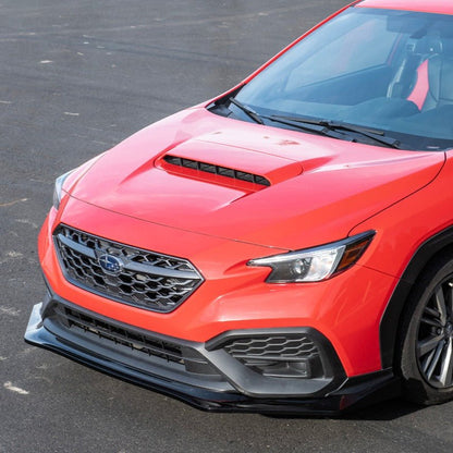 EXTREME ONLINE STORE [22 - 26 WRX] JDM CS PACKAGE FRONT BUMPER LIP SPLITTER - JDMuscleFront Wind SplitterFLIP-543-ABSMatte Black