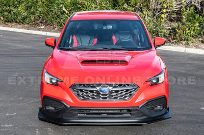 EXTREME ONLINE STORE [22 - 26 WRX] JDM CS PACKAGE FRONT BUMPER LIP SPLITTER - JDMuscleFront Wind SplitterFLIP-543-ABSMatte Black