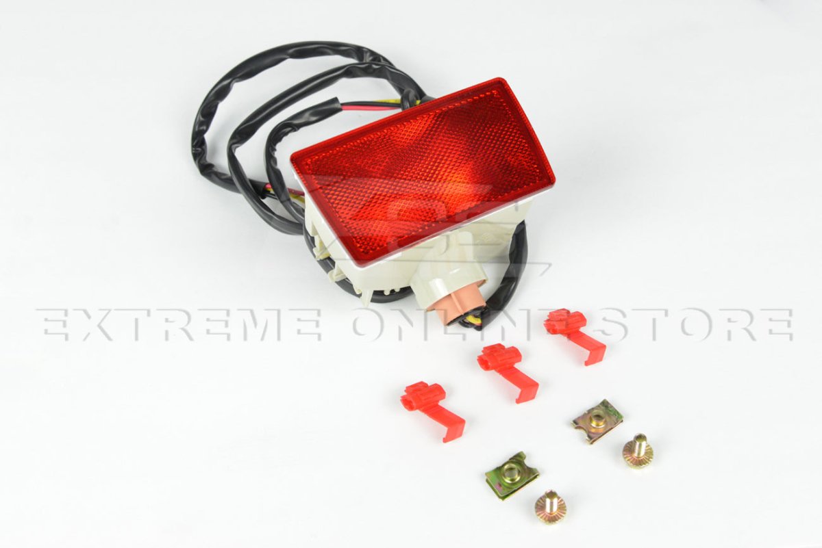 EXTREME ONLINE STORE [22 - 26 WRX] REAR FOG LIGHT BRAKE LAMP MOUNTING BRACKET - JDMuscleFog LightsFOGR-15WRX-RD_BRACKET-15WRXCrystal Red Lens