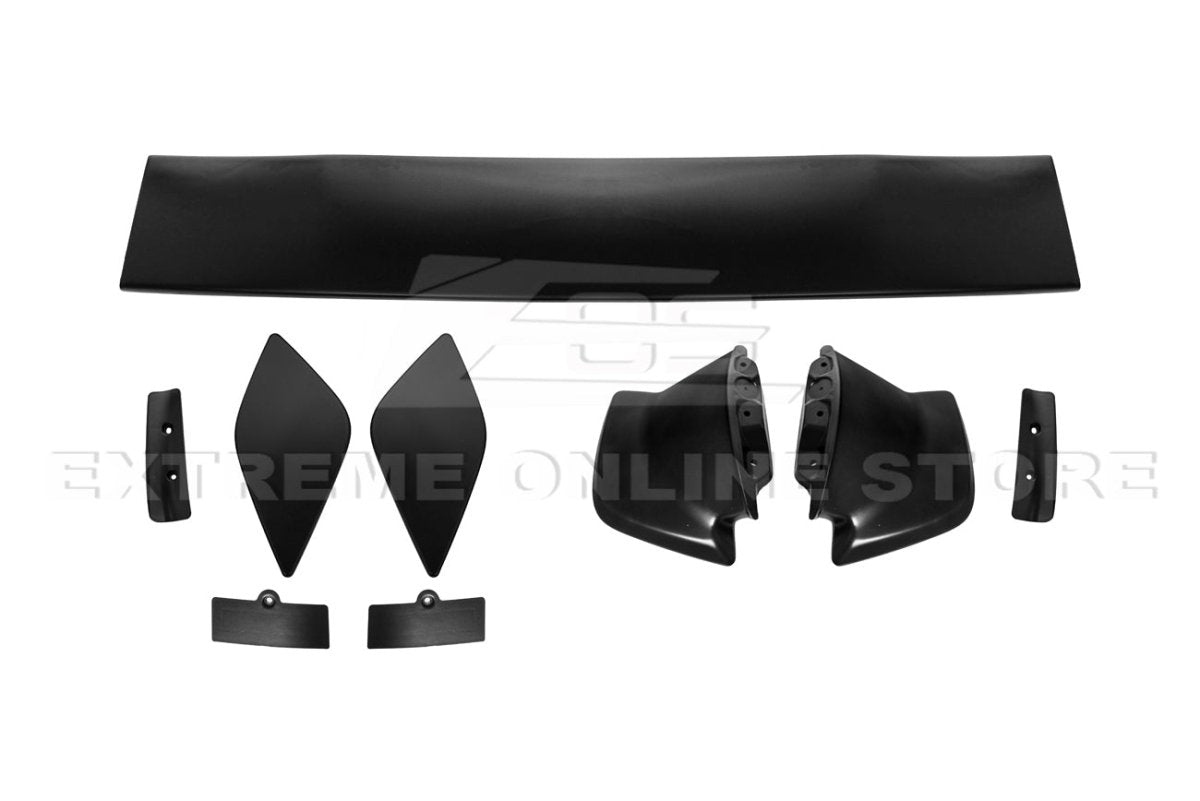 Extreme Online Store [22 - 26 WRX] | STi Package Rear Spoiler High Wing - JDMuscleSpoilers and WingsSPOILER-541-ABSMatte Black