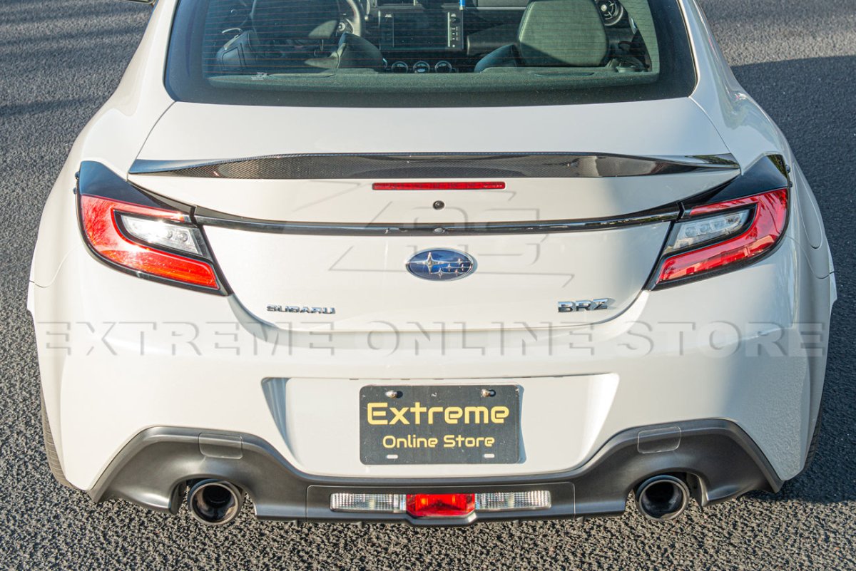 EXTREME ONLINE STORE 22 - UP GR86 / BRZ CARBON FIBER REAR SPOILER | SPOILER - 586 - BKCF - JDMuscleSpoilers and WingsSPOILER-586-BKCF